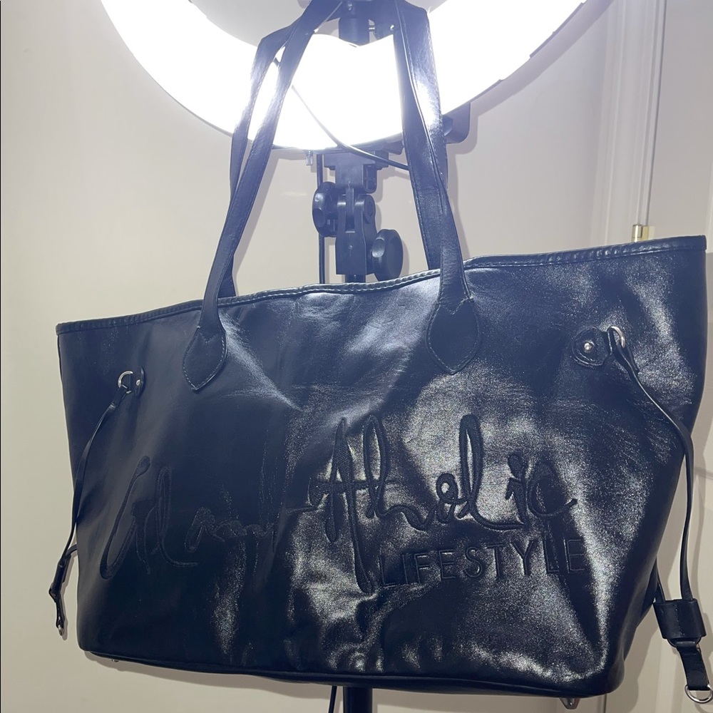 Glamaholic Lifestyle leather Tote bag
